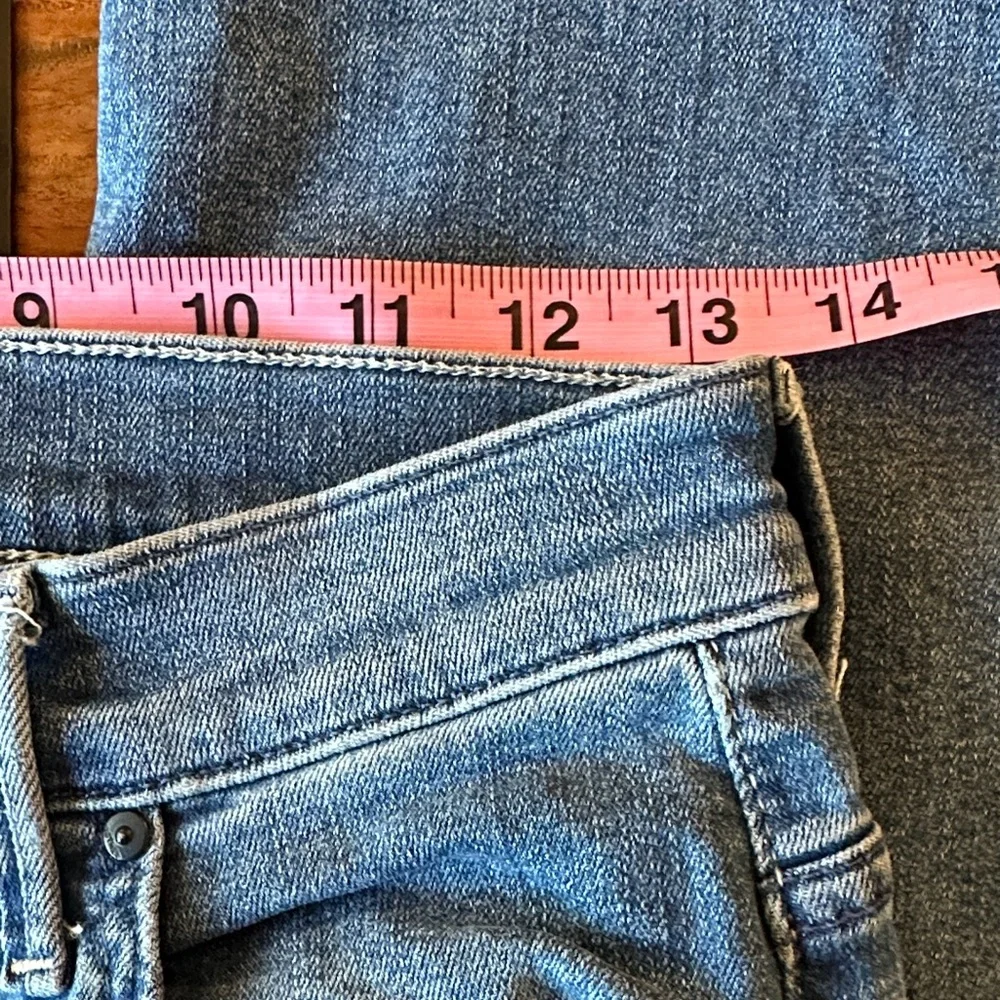 MOTHER Blue Flare & Wide Leg Jeans - Picture 4 of 9